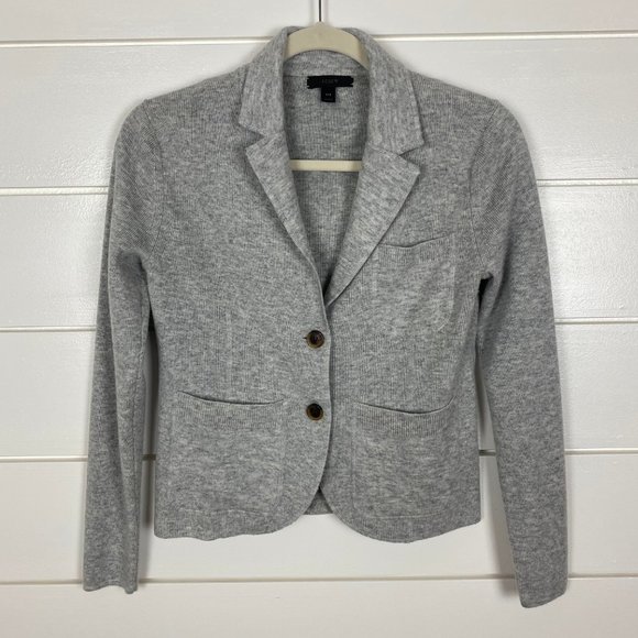 JCrew Knit Blazer, XXS. - Picture 4 of 7